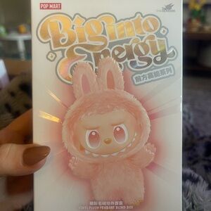 LABUBU — SEALED Pop Mart Biginto Energy Bunny Action Figure